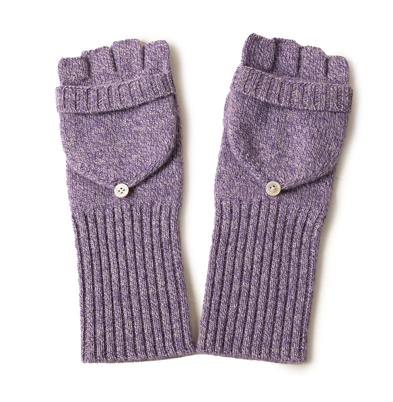 CAVME кашемировые шерстяные варежки перчатки для женщин Femme женские перчатки одноцветные перчатки повседневные модные теплые зимние перчатки