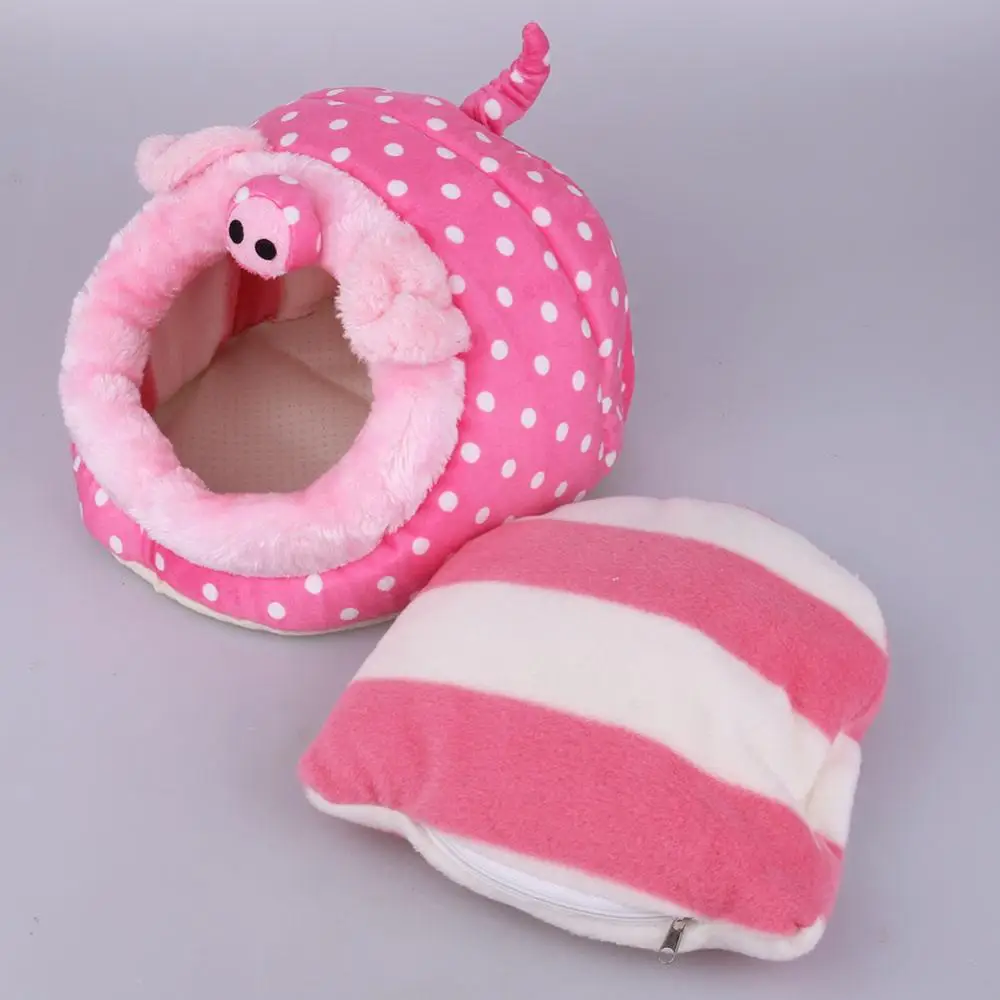  Soft Guinea Pig House Bed Cage for Hamster Mini Animal Mice Rat Nest Bed Hamster House Small Pets P