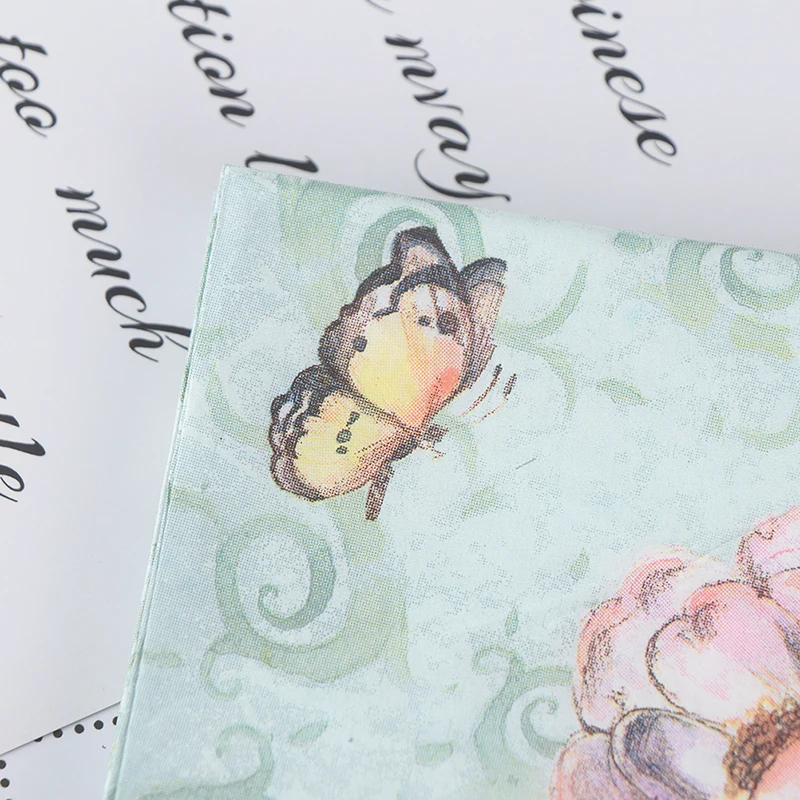 20Pcs/Pack New Printed Paper Towels Wedding Decoupage Paper Napkins For Baby Shower Birthday Decoration Kids Party Supplies