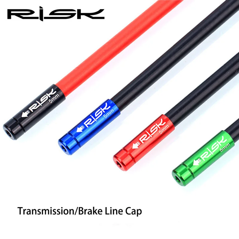 RISKAluminumBikeCableHousingEndCapsforMTBBicycleBrakeCable