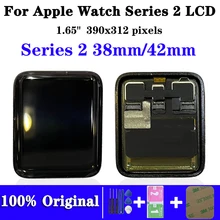 Ensemble écran tactile LCD de remplacement, 38mm/42mm, pour Apple Watch série 2, 100% Original=
