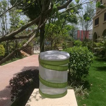

Folding Insect Fly Trap Cage Net Hanging Plant Butterfly Breeding Cage Net Reusable Catcher Killer Tool For Garden Home Yard