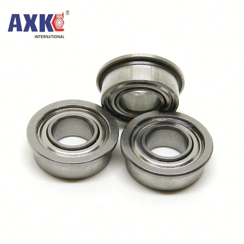 F692ZZ F693ZZ F694ZZ F695ZZ F696ZZ F697ZZ F698ZZ F699ZZ Flange Ball Bearing Metal Shielded Flanged Bearings 5pcs