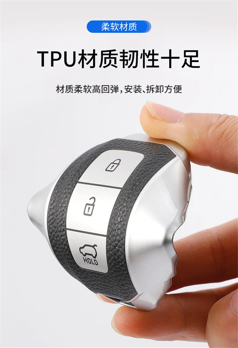 Custodia per chiave auto per hyundai solaris i10 i40 i20 i30 creta tucson santa fe ix35 ix25 elantra sonata kona 2008 verna accent matrix 12 Custodia per chiave auto per hyundai solaris i10 i40 i20 i30 creta tucson santa fe ix35 ix25 elantra sonata kona 2008 verna accent matrix - H32abb4d3af8f4f2e8cc790b588477f0eO