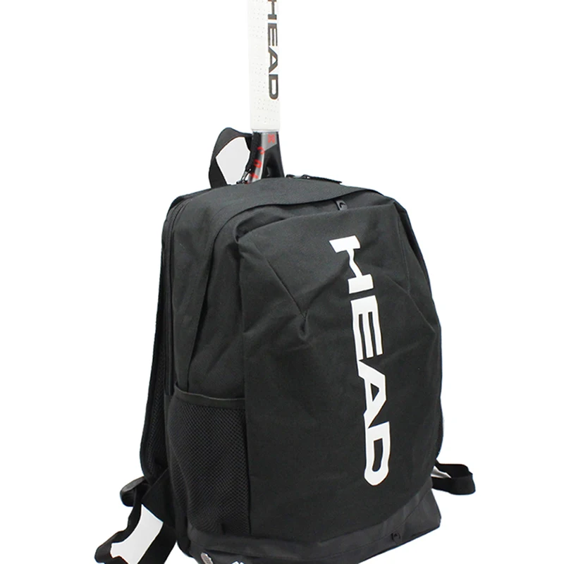 HEAD Tennis Racket Bag Badminton Backpack Can Hold 1-2 Rackets With Breathable Independent Shoes Bag Men Women 3