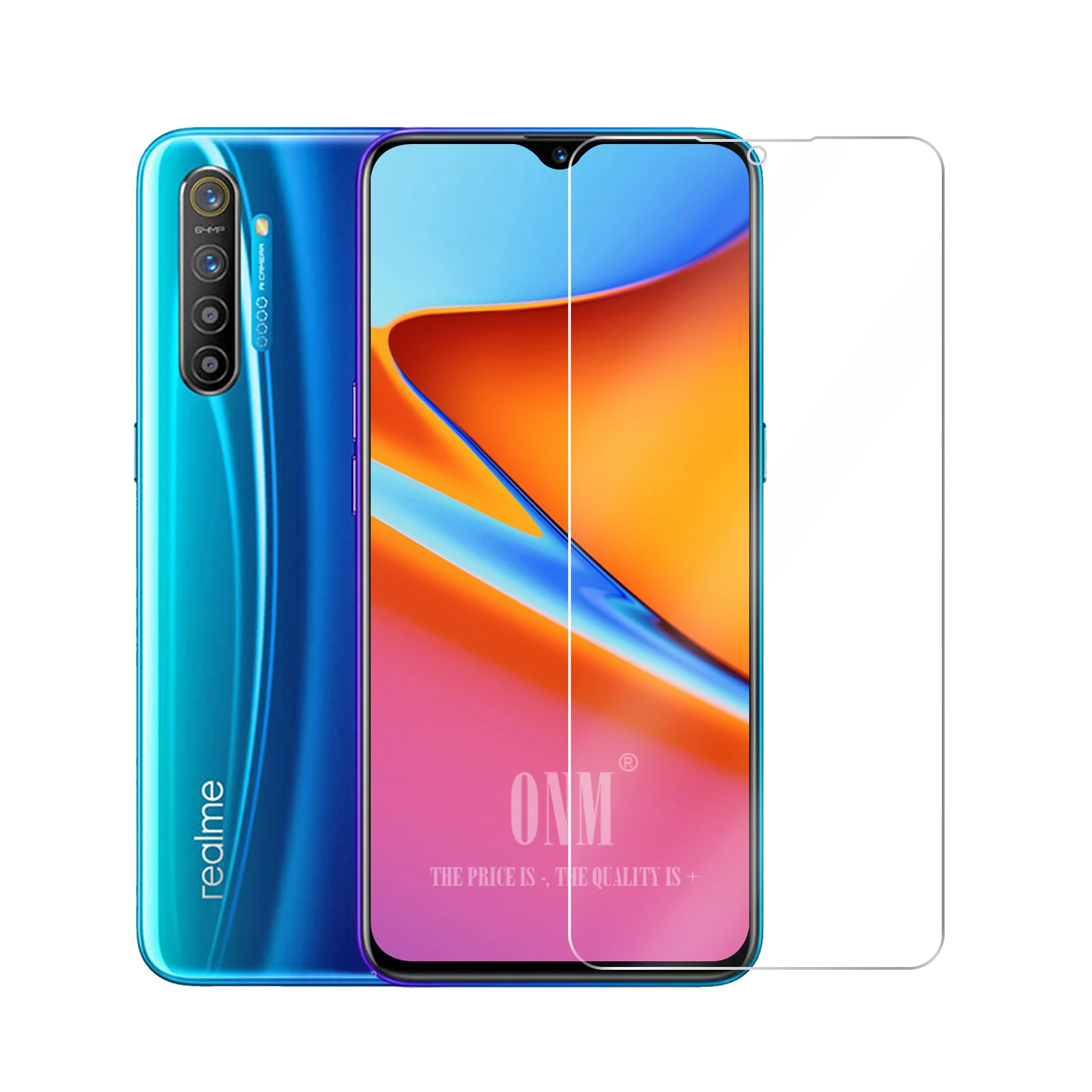 2 шт закаленное стекло для Realme XT 730G защитное стекло 2.5D 9H Премиум Закаленное стекло для Realme XT 730G защитная пленка
