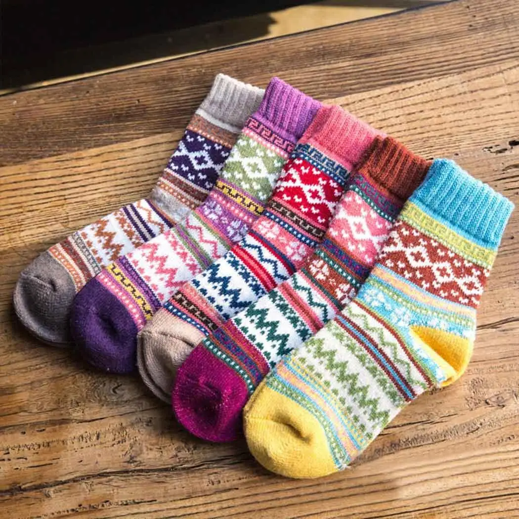 Женские зимние теплые плотные дышащие удобные повседневные носки без пятки разных цветов