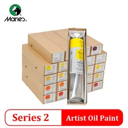 Marie pintura al óleo profesional para artistas, tubo de pintura, suministros de dibujo artístico, Serie 2, 200ml