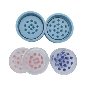 

Tobacco Grinder Leaf Herbal Herb Smoke Spice Crusher Silicone Mould DIY Crafts Making Tools Epoxy Resin Mold