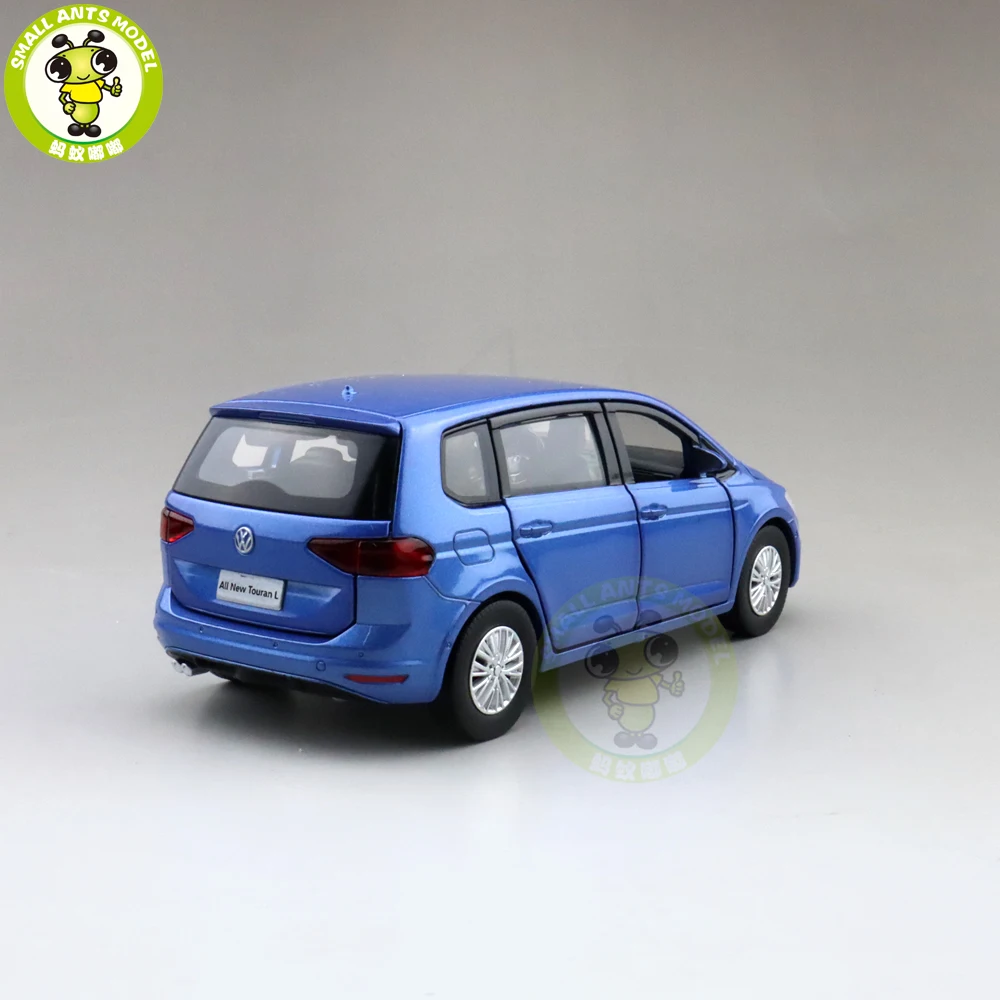 1/32 Jackiekim TOURAN MPV VAN Diecast Модель автомобиля игрушки Детский звуковой светильник подарок
