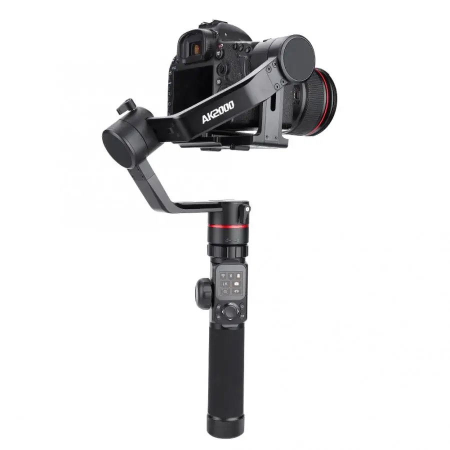 Feiyu gimbal AK2000 WiFi Bluetooth ручной карданный стабилизатор комплект для DSLR беззеркальных камер Телефон ручной карданный