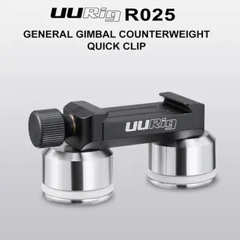 

BEESCLOVER Balancing Camera Lens for DJI Ronin S Quick Release Clip Counterweight Camera Stabilizer Gimbal Accessory r60
