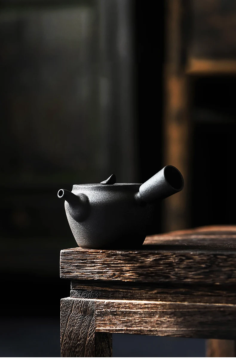 TANGPIN черные керамические чайники лист китайская чайная посуда 240 мл