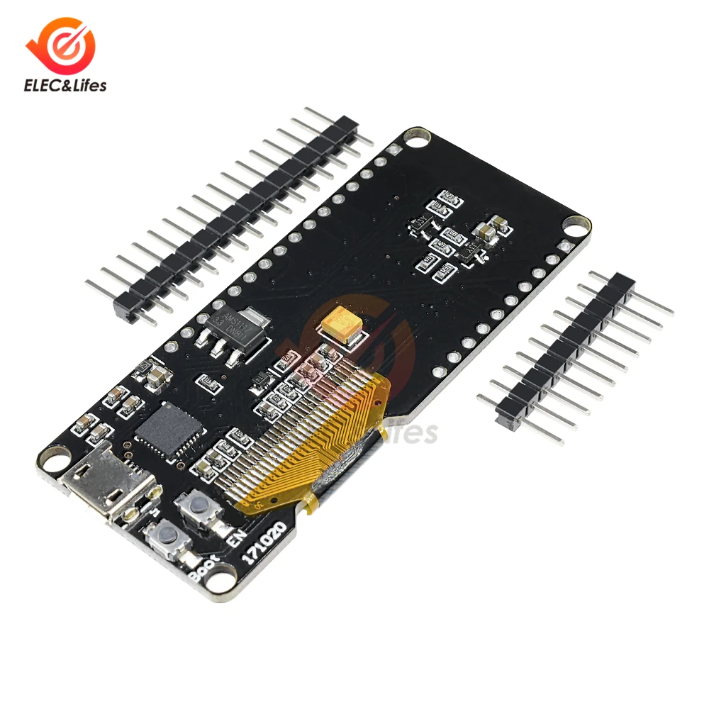 0,96 ''0,96 дюймов OLED дисплей CP2102 ESP32 ESP-32 ESP-WROOM-32 WiFi Bluetooth макетная плата модуль для Wemos D1 2,4 ГГц