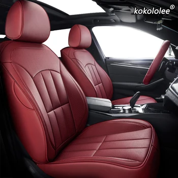 

kokololee Custom Leather car seat cover For Renault Kadjar Koleos Megane II Laguna Latitude Fluence Scenic Captur Talisman seats