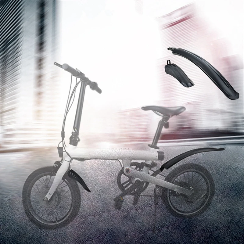 Bike Tyre Splash Front Rear Mudguard Shelf Rack for Xiaomi Qicycle EF1 Electric Bicycle Accessories | Спорт и развлечения