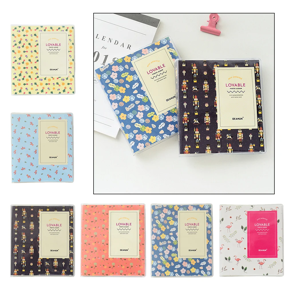 64 Pockets Photo Album 3'' Picture Album Organizer Holder Case for Fujifilm Instax Mini 8 9 7s 50 90 Film 64 Pockets Photo Album 3'' Picture Album Organizer Holder Case for Fujifilm Instax Mini 8 9 7s 50 90 Film