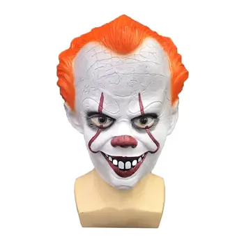 

Halloween Movie Back to Soul Clown 2 Scary Mask Dress Up Party Latex Headgear