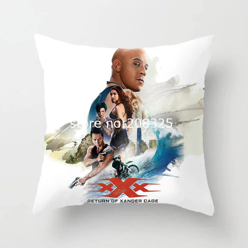 ZENGIA xxx return of xander cage чехол для подушки наволочка декоративные дивана искусственный
