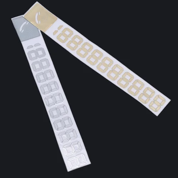 

Car Styling Telephone Number Card Sticker Night Luminous Temporary Car Parking Card Plate Suckers Phone Number Card