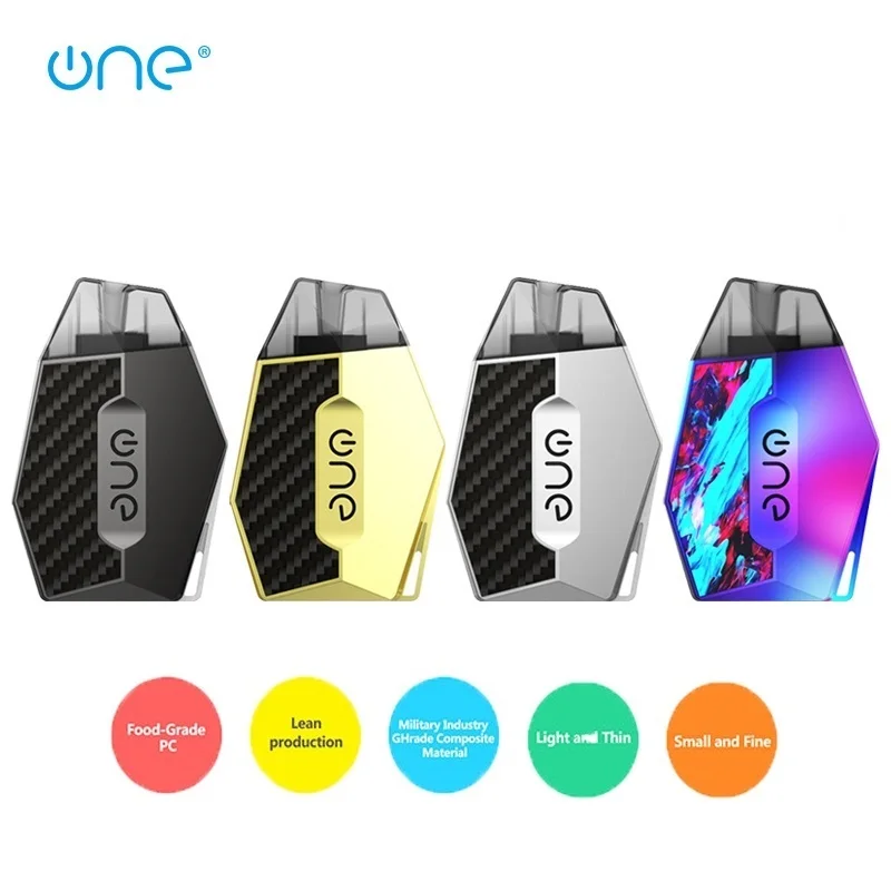 

Starter KIt Smart Pod System Capacity Pod Built in Battery Drag Nano Lambo Onevape Split Design With 2 ml pod Original