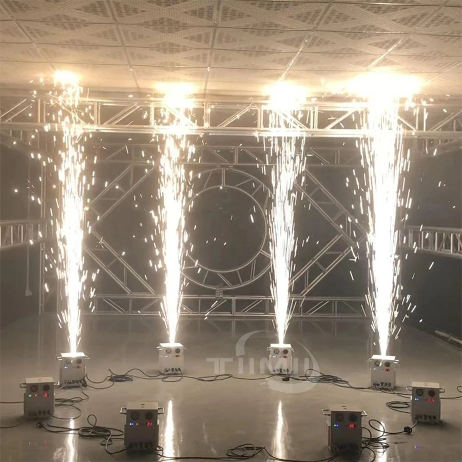 0 Tax Ti Powder 200g  indoor outdoor Cold sparkler Electronic Spark Machine Composite Ti Powder For Stage events show 200g 5