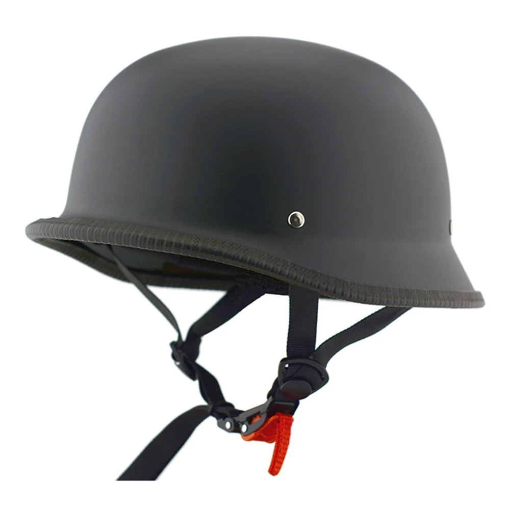 

Helmet for Motorcycle Half Open Face Helmet Summer Helmet for Motorcycle Biker Cruiser Scooter Matte Black