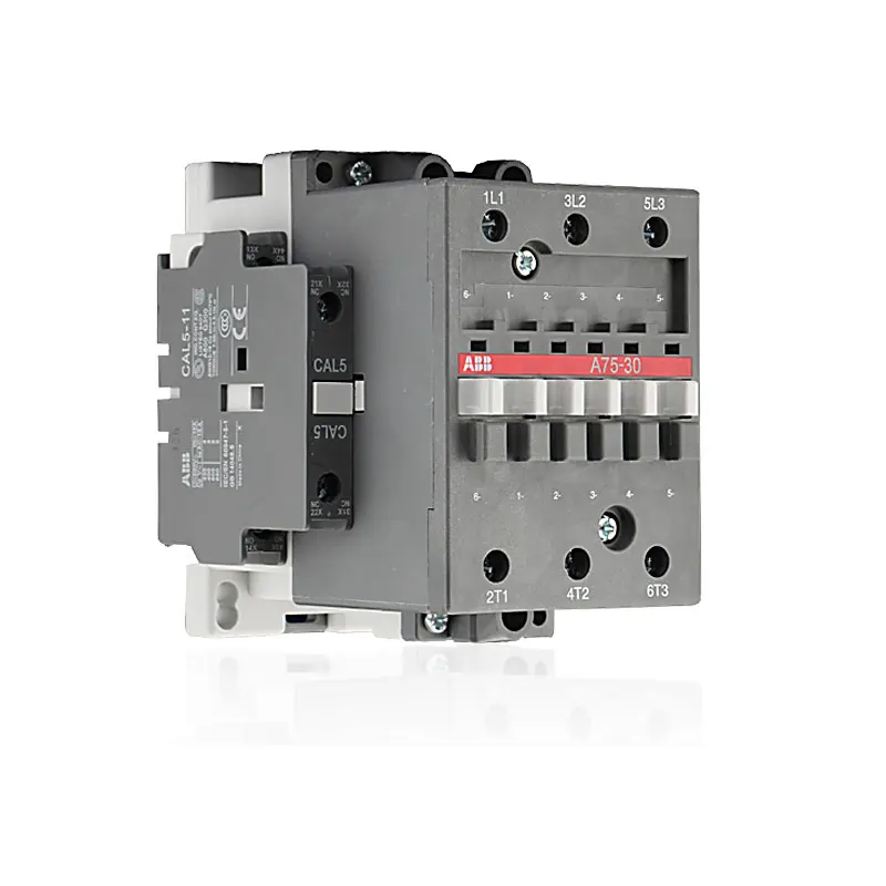 ABB AC Контактор A63-30-11 A50-30-11 A75-30-11 220V380V110V24V50A63A75AMain contact3NOAuxiliary contact1NO+ 1NC