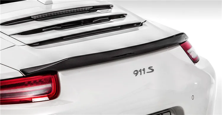 Подходит для Porsches 12-15 911 углеродного волокна спойлер крыло хвост