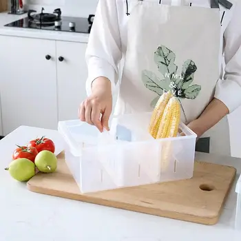 

Kitchen Transparent PP Storage Box Grains Beans Storage Contain Sealed Home Organizer Food Container Refrigerator Storage Boxes