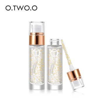 

O.TWO.O Professional 24k Rose Gold Elixir Makeup Primer Anti-Aging Moisturizer Face Care Essential Oil Makeup Base Liquid 18ml