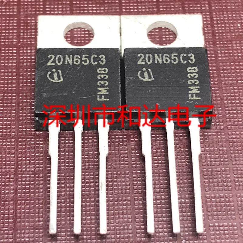 5 шт. 20N65C3 SPP20N60C3-220 650V 20.7A