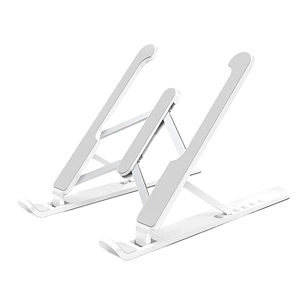 Laptop Tablet Stand,Foldable Portable Desktop Laptop Holder, Universal Lightweight Adjustable Ergonomic Tray Cooling Stand