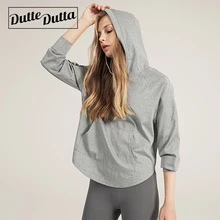 Женский спортивный топ, топы для йоги с длинными рукавами, свободная рубашка для фитнеса, тренировки с бегом, бега, фитнеса для женщин