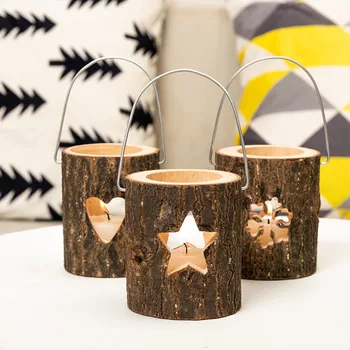 

1 Set Christmas Decoration Candle Holder Creative Ornaments and Candle Cup