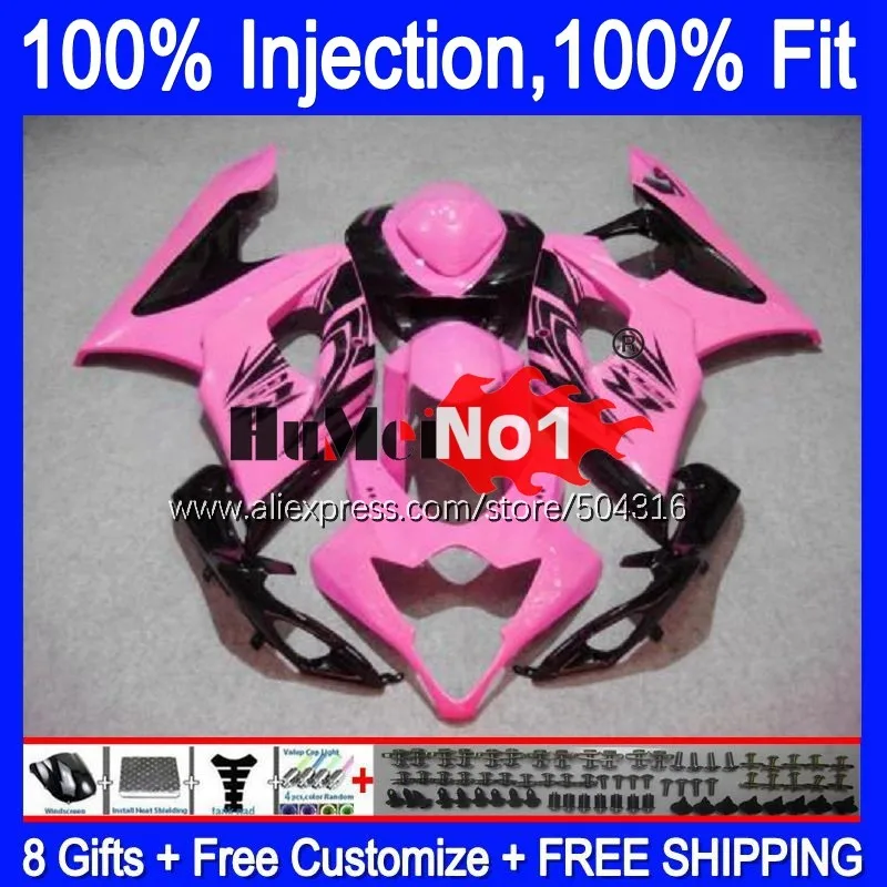 Injection For SUZUKI GSX R1000 GSXR-1000 2005 2006 21MC.71 Glossy pink GSX-R1000 GSXR 1000 1000CC 05 K5 GSXR1000 06 Fairing |