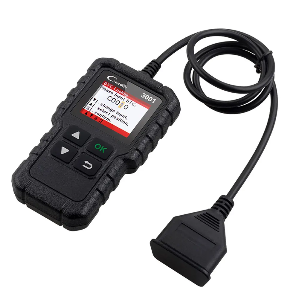 Vehemo OBD2 Car Car Code Reader Reset Car Fault Scanner Universal OBD2 Scanner Scan Tool Creader Diagnostic for Launch