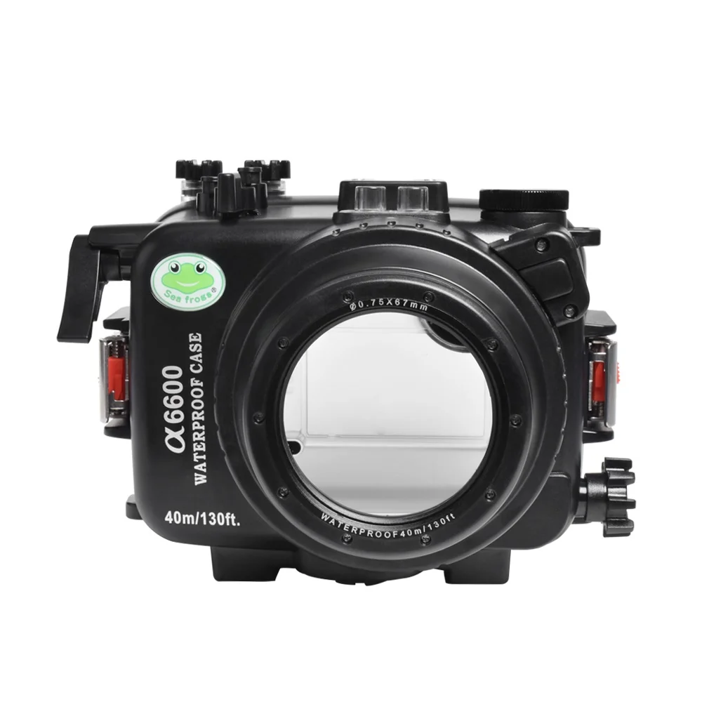 Mcoplus Per Sony A6600 A6300 A6400 A6000 40M 130Ft Custodia Subacquea Impermeabile Custodia Per Fotocamera Nuoto Subacqueo