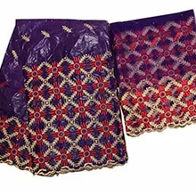 Лидер продаж в африканском стиле Getzner ткань с камни парча в Гвинейском стиле высокое качество хлопковый Базен Riche ткань 5+ 2 м