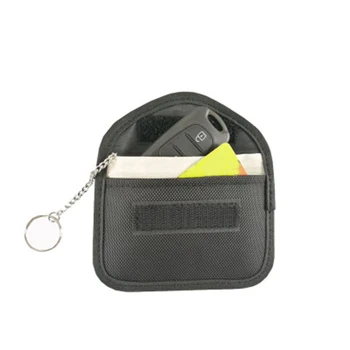 

Key Fob Signal Blocking Bag Auto RFID Blocking Holder Anti hacking Security Bag for Car Smart Keyless Entry Remote FobController