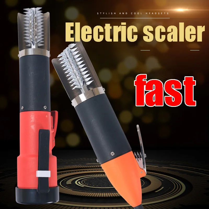 

Outdoor Portable Charging Fish Scalers Scraper Handheld Wireless Powerful Electric Fish Scalers FDX99
