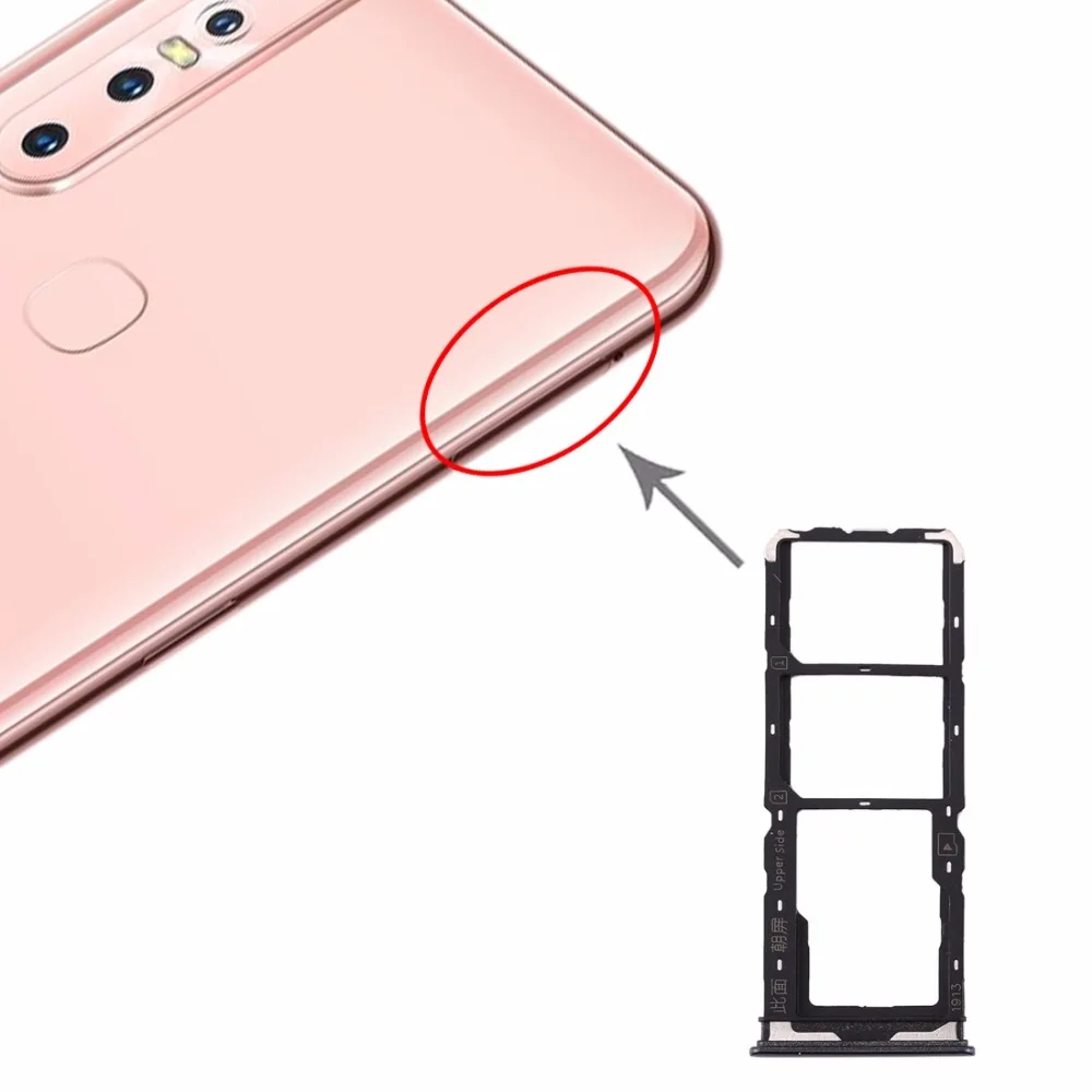 Лоток для sim-карт+ лоток для карт памяти Micro SD для Vivo Y7s