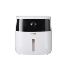 Настенный пластиковый диспенсер для салфеток стойка для бумажного полотенца ящик для ящика Водонепроницаемый двойной ящик настенный бумажный ящик