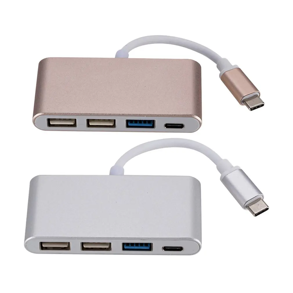 4 в 1 UBS type-C до 3 USB 3,0+ USB-C Зарядка для школы, больницы кабель type-C к тип-c 3HUB/USB3.0 Супер скорость