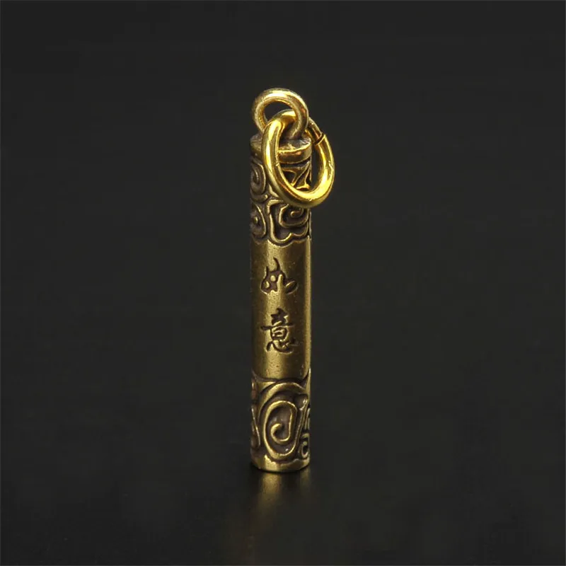 brass keychain pendant (1)