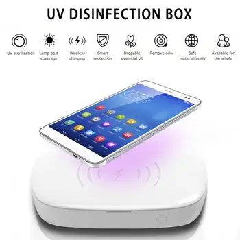 

2020 Sterilizer For Manicure Instruments Disinfection Esterilizador Manicure UV LED Nail Tools Nail Tweezers Disinfector Box
