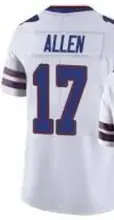 Custom For American Josh Allen Bruce Smith Oliver Mens Womens Kids Youth White Red Blue Football Jersey T Shirt