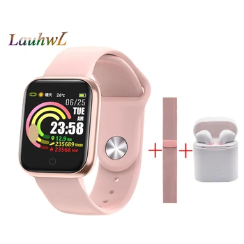 

QW21 Smart Watch strap can replacement IP67 Waterproof Blood Pressure Heart Rate Reminder push clock PK B57 P70 smartwatch