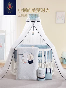 

Baby Bed Enclosure All-cotton Baby Bed Bed Enclosure All-cotton Baby Bed Enclosure All-cotton Baby Crash-proof Bed Produc