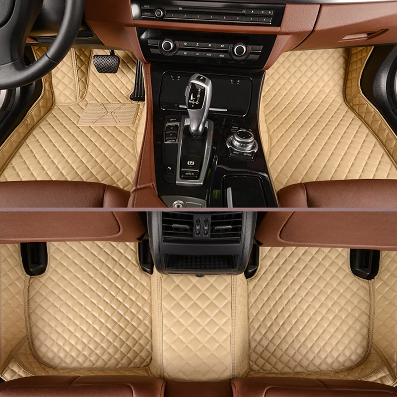 

Car floor Mats For Toyota prado 120 camry 40 fortuner prius 30 allion fielder Accessories Car Carpet Leather Floor Mats